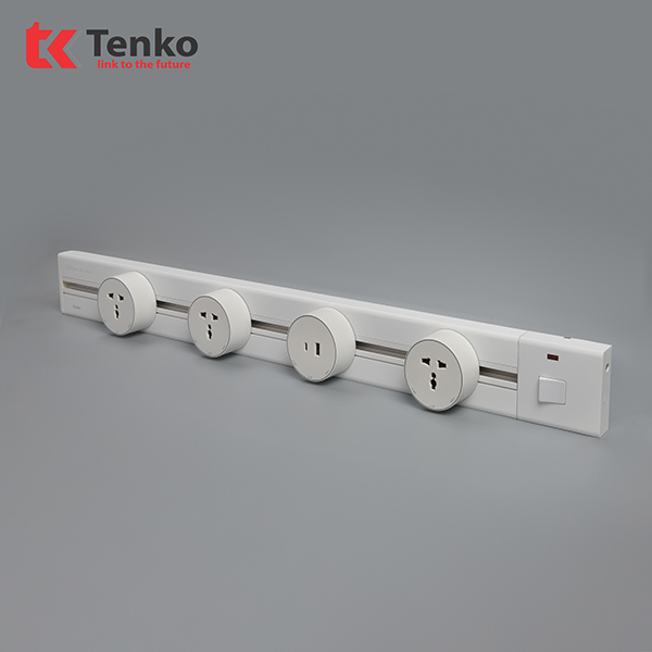 Thanh Ray Nổi 80cm R&atilde;nh Lớn TK-RA80N M&agrave;u Trằng